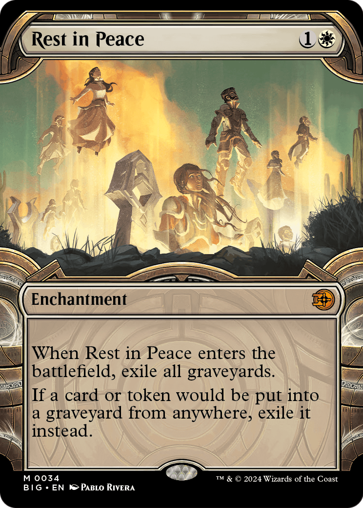Rest in Peace (Showcase) (BIG-034) - The Big Score: (Showcase) Foil