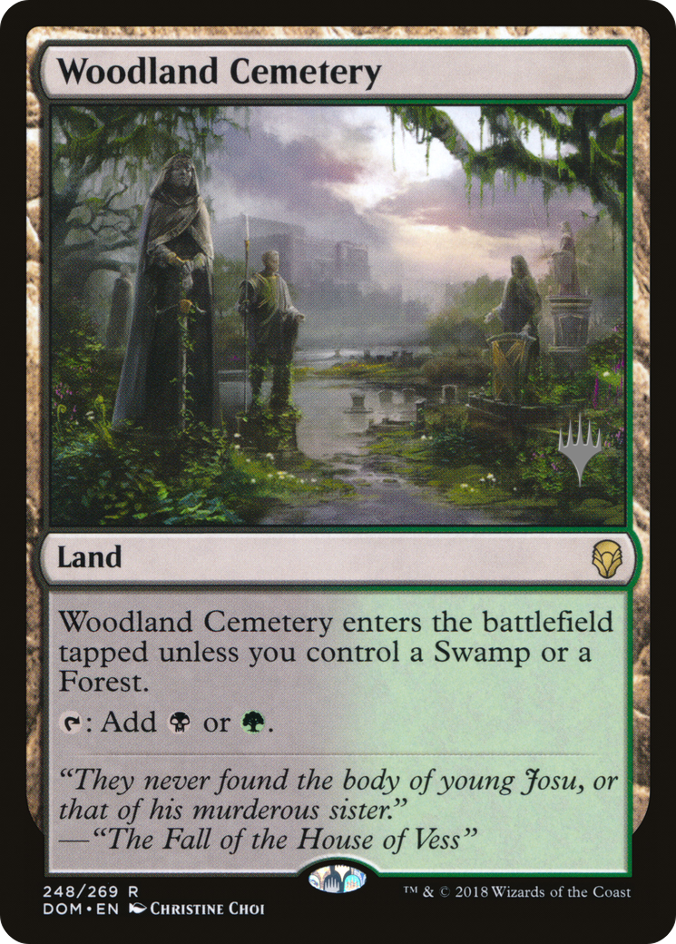 Woodland Cemetery (PPM20-248) - Dominaria Promos