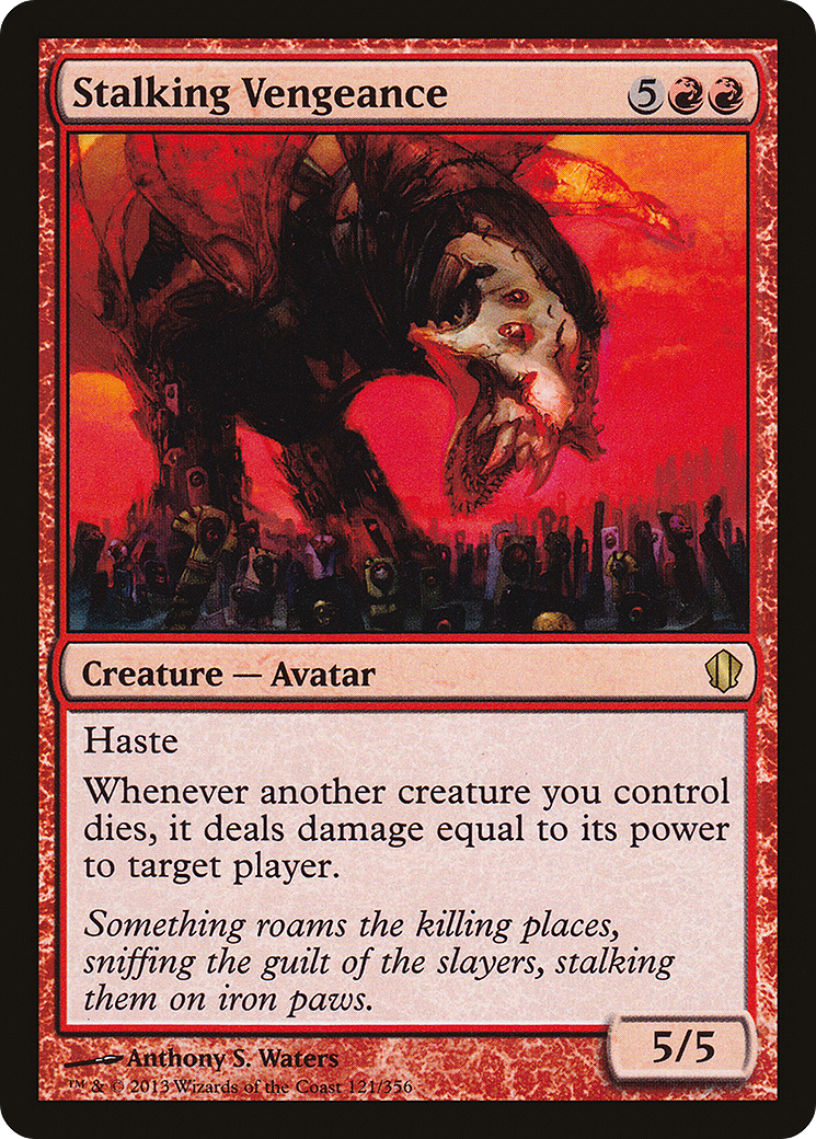 Stalking Vengeance (C13-121) - Commander 2013