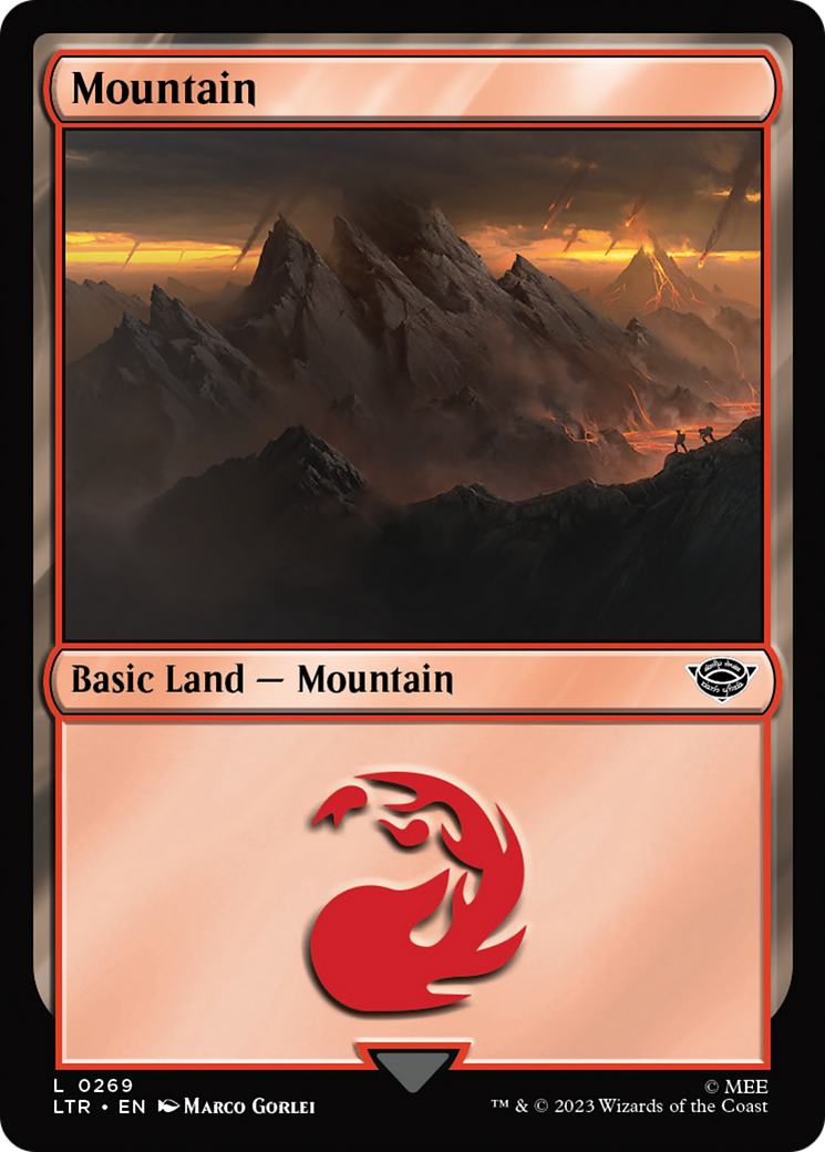 Mountain (0269) (LTR-269) - The Lord of the Rings: Tales of Middle-earth Foil