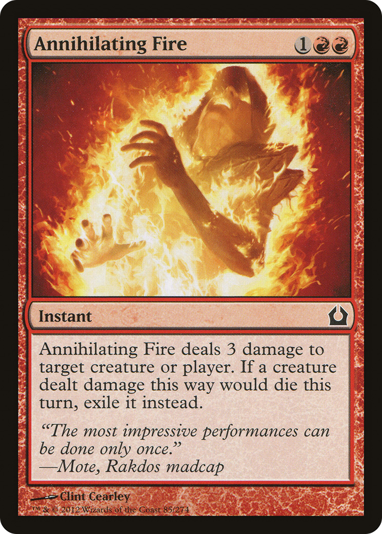 Annihilating Fire (RTR-085) - Return to Ravnica