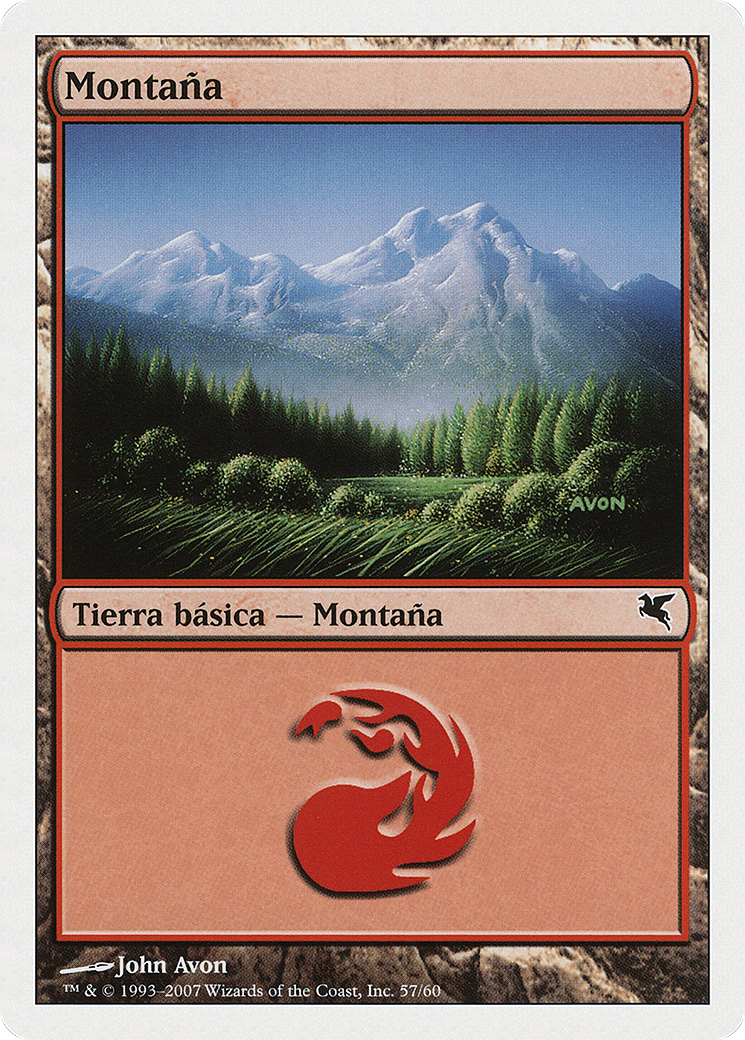 Mountain (Italian) - "Montagna" (I57) (PSAL-I57) - Salvat 2005
