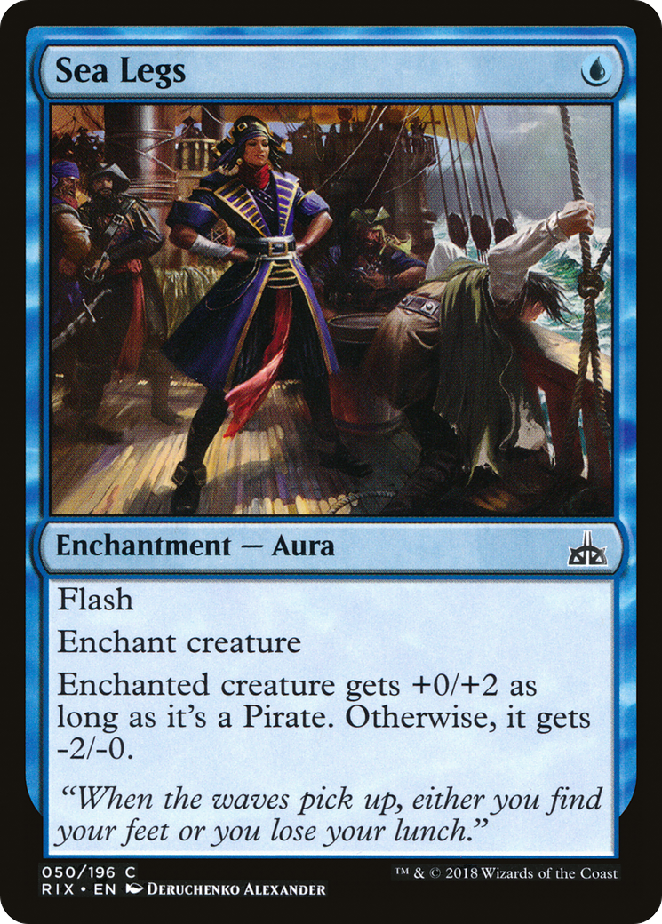 Sea Legs (RIX-050) - Rivals of Ixalan