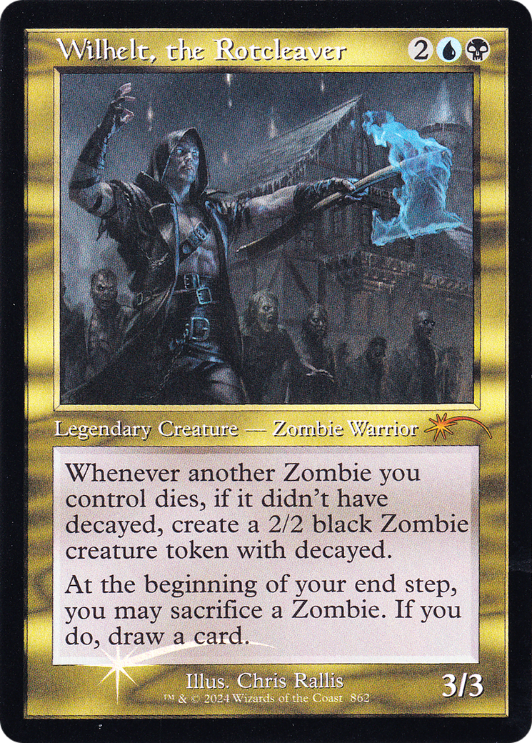 Wilhelt, the Rotcleaver (SLD-862) - Secret Lair Drop Foil