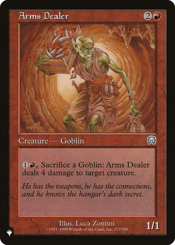Arms Dealer (LIST-MMQ-172) - The List