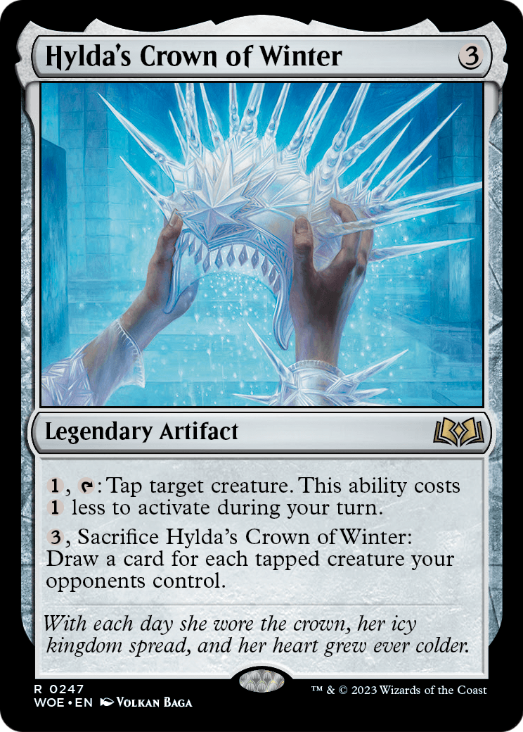 Hylda's Crown of Winter (WOE-247) - Wilds of Eldraine