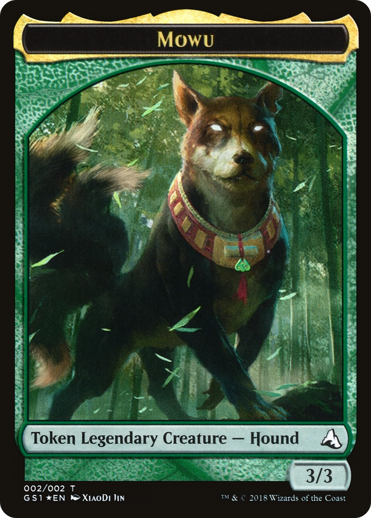 Mowu Token (GS1-001) - Global Series Jiang Yanggu & Mu Yanling Foil