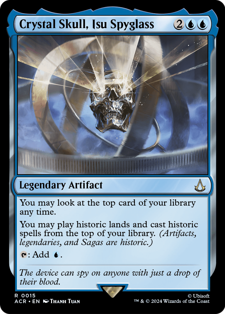 Crystal Skull, Isu Spyglass (ACR-015) - Assassin's Creed Foil