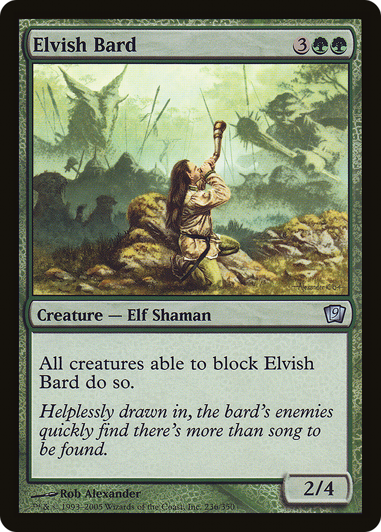 Elvish Bard (9ED-236) - 9th Edition Foil