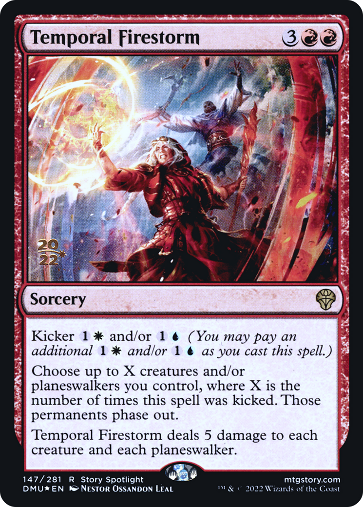 Temporal Firestorm (PRE-147) - Dominaria United Promos Foil