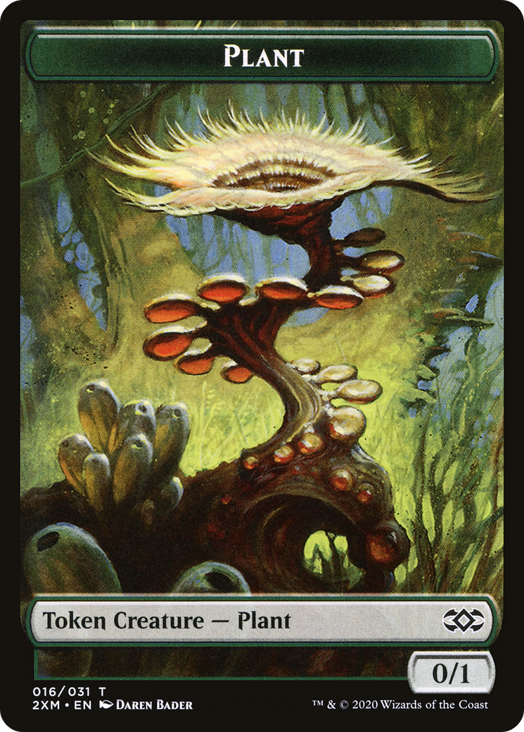 Plant (T2XM-016) - Double Masters Tokens