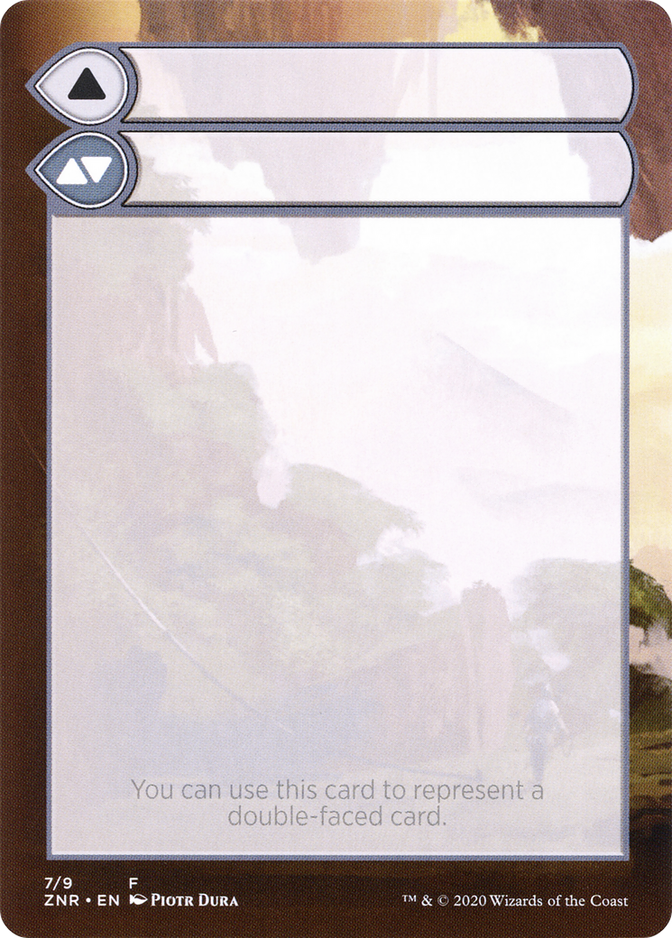 Double-Faced Substitute Card (SZNR-007) - Zendikar Rising Substitute Cards (Borderless)