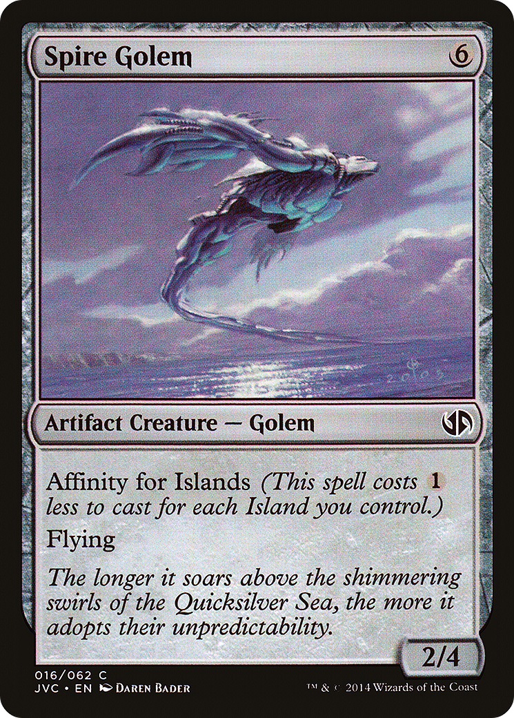 Spire Golem (DD3-016) - Duel Decks Anthology: Jace vs. Chandra