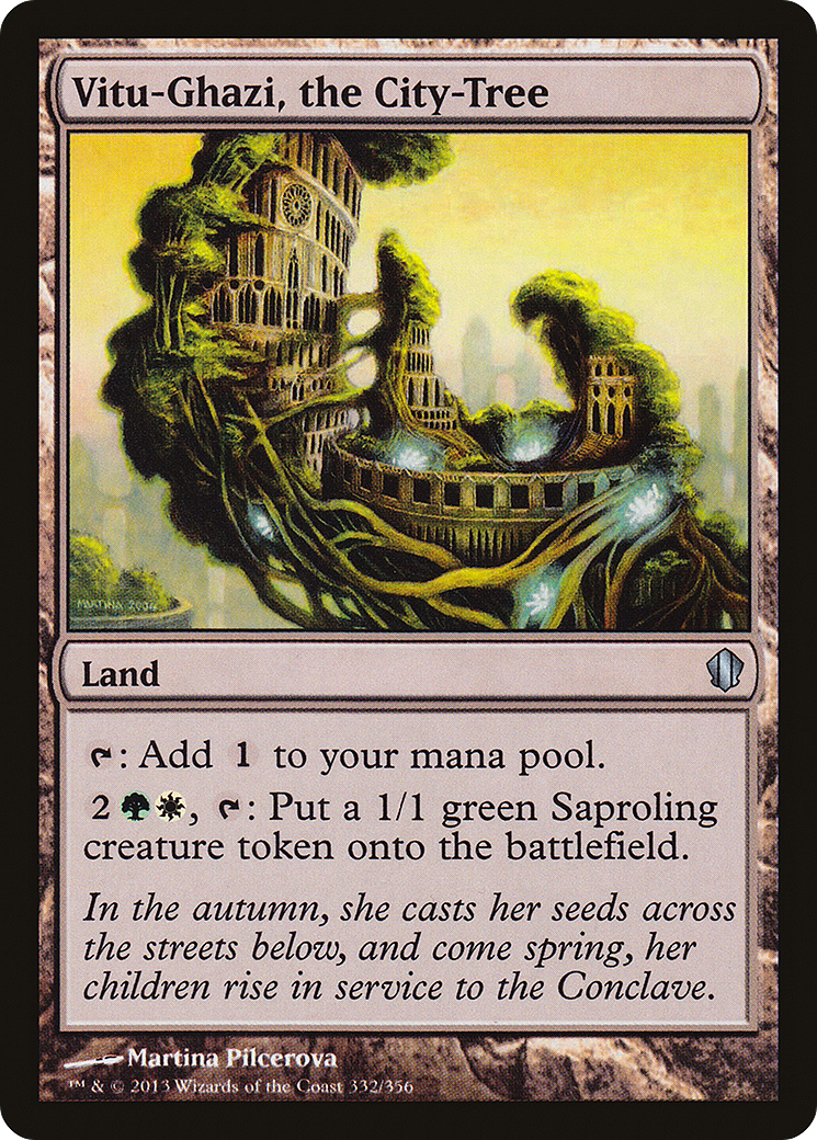 Vitu-Ghazi, the City-Tree (C13-332) - Commander 2013