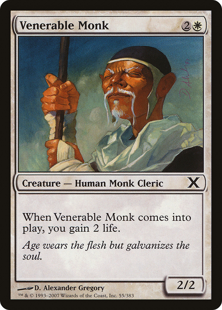 Venerable Monk (10E-055) - Tenth Edition