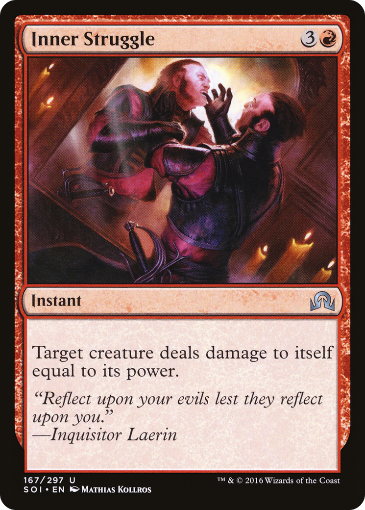 Inner Struggle (SOI-167) - Shadows over Innistrad Foil