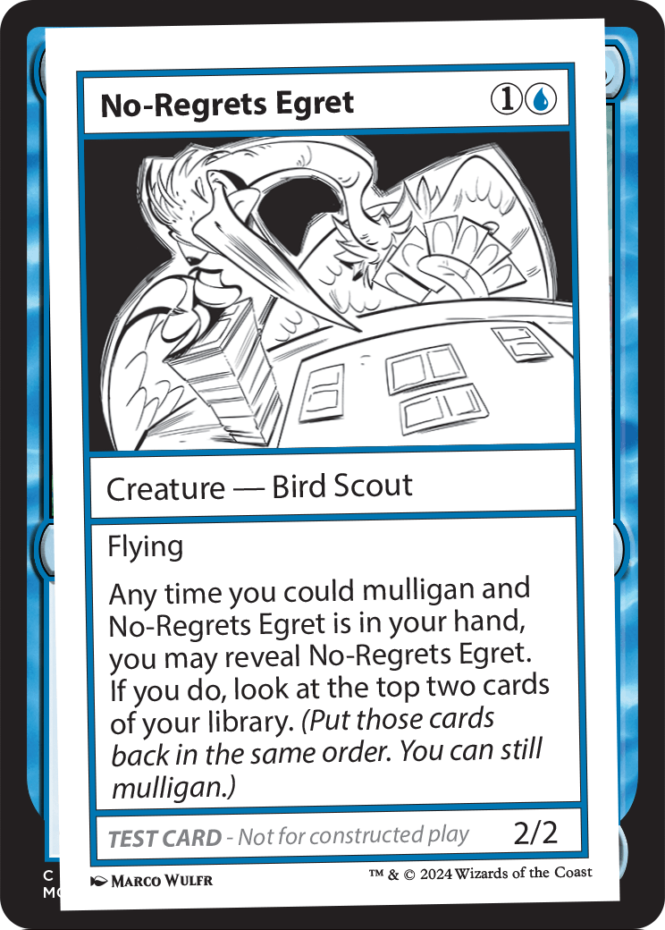 No-Regrets Egret (MB2PC-) - Mystery Booster 2