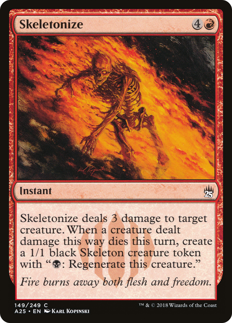 Skeletonize (A25-149) - Masters 25