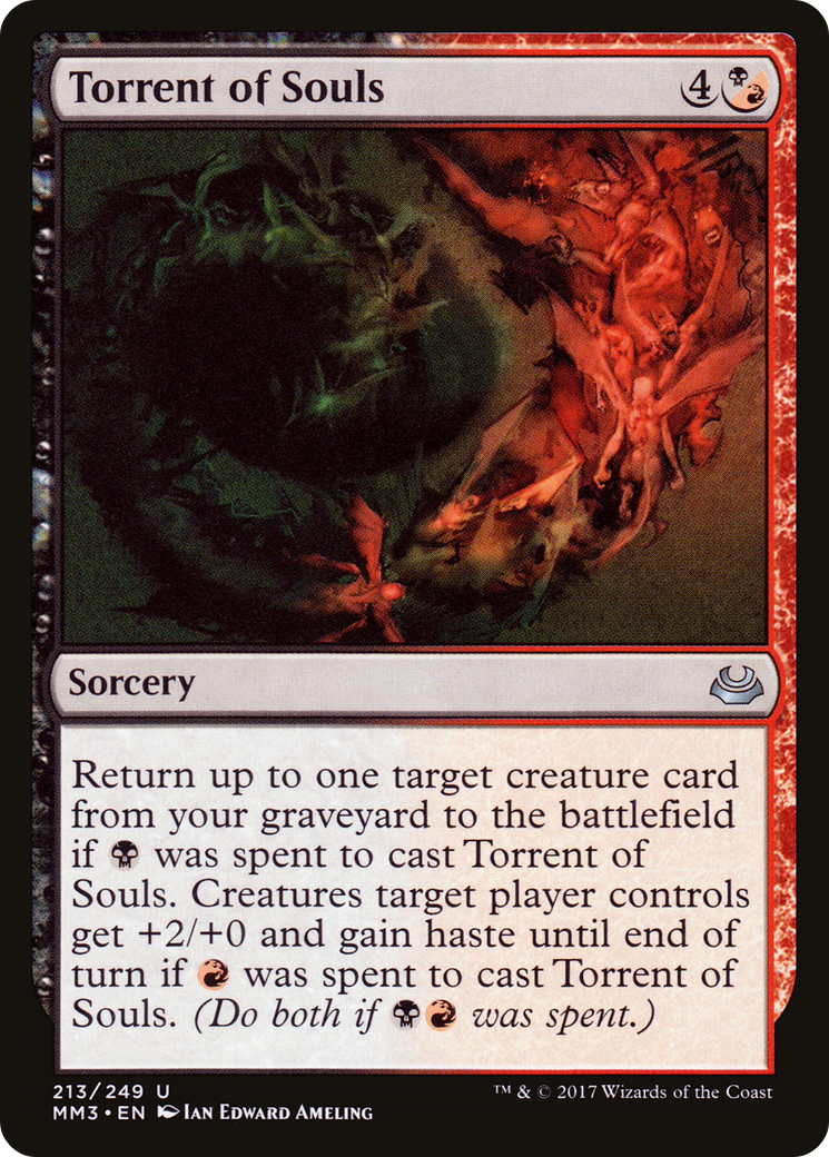 Torrent of Souls (MM3-213) - Modern Masters 2017
