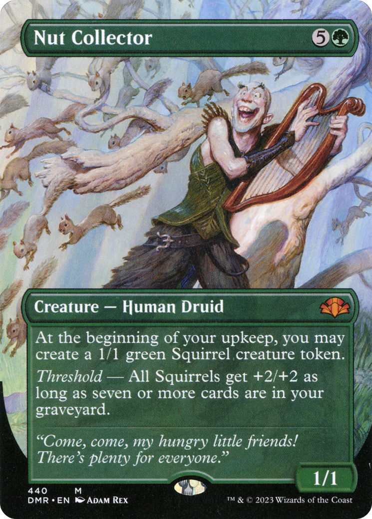 Nut Collector (Borderless) (DMR-440) - Dominaria Remastered