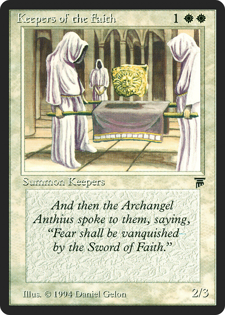 Keepers of the Faith (LEG-) - Legends