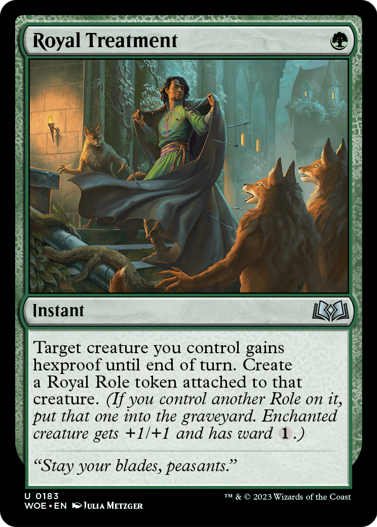 Royal Treatment (WOE-183) - Wilds of Eldraine