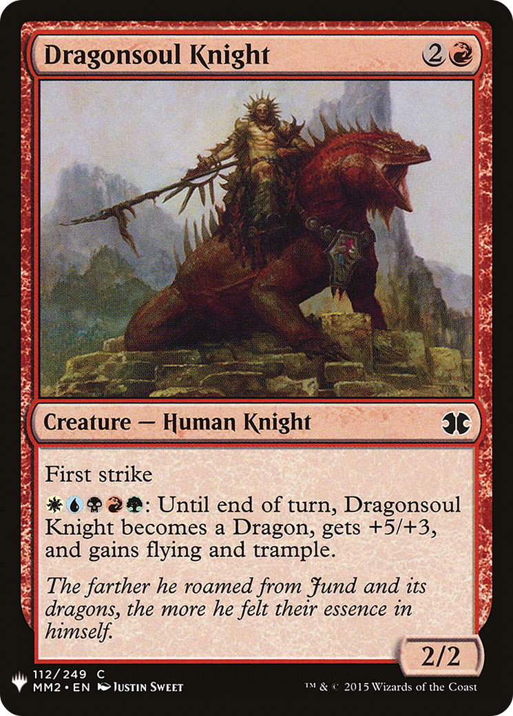 Dragonsoul Knight (LIST-MM2-112) - The List