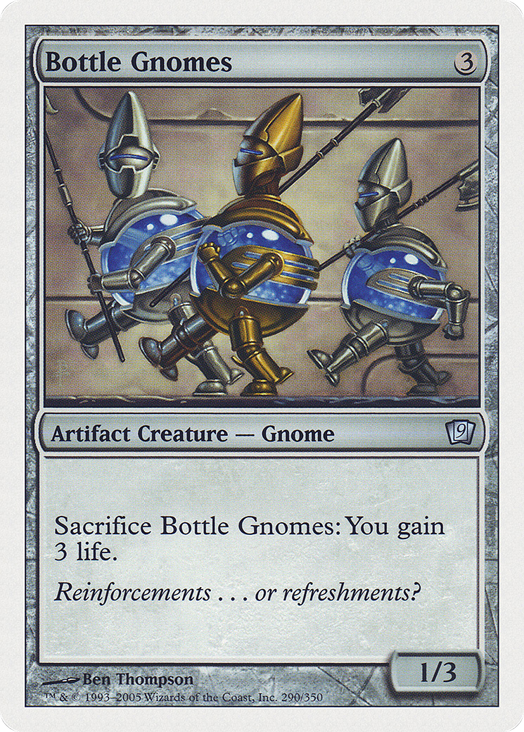Bottle Gnomes (9ED-290) - 9th Edition Foil