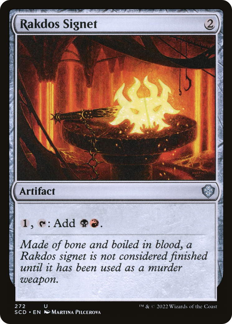 Rakdos Signet (SCD-272) - Starter Commander Decks