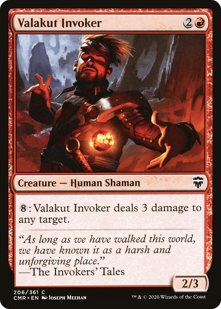 Valakut Invoker (CMR-206) - Commander Legends