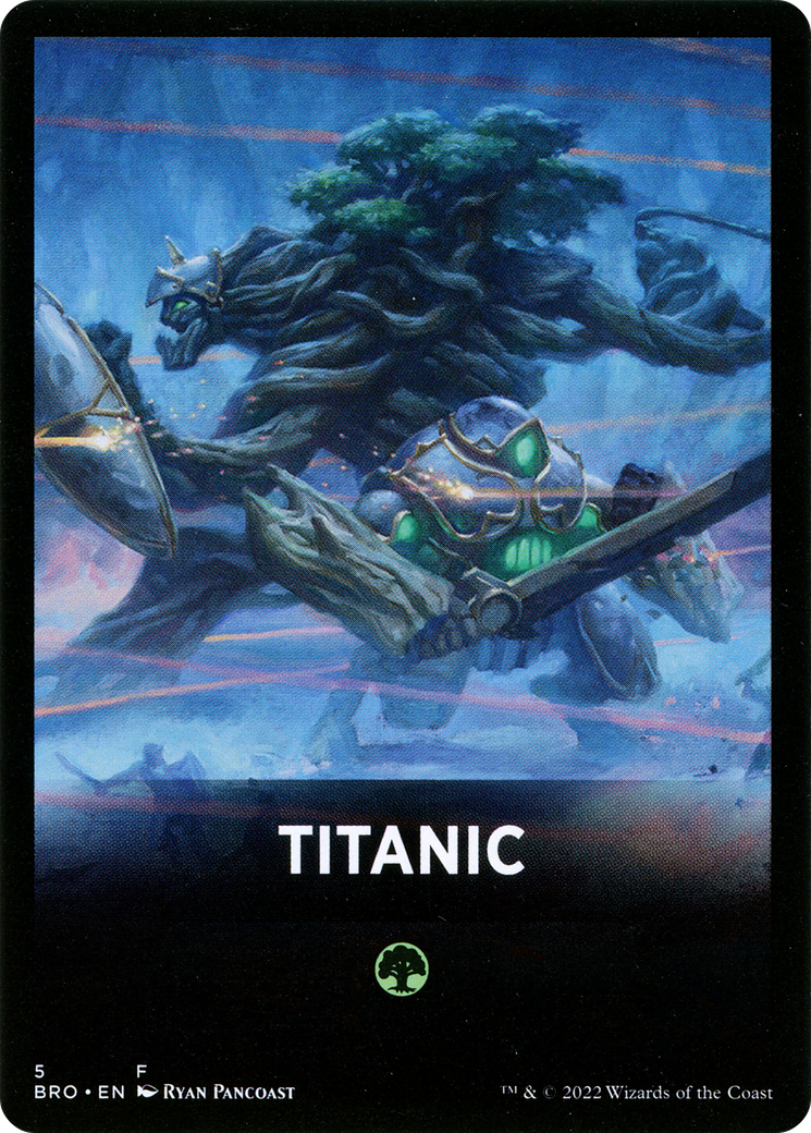 Titanic (FBRO-005) - The Brothers' War Jumpstart Front Cards Foil