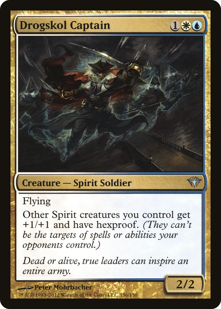 Drogskol Captain (DKA-136) - Dark Ascension Foil