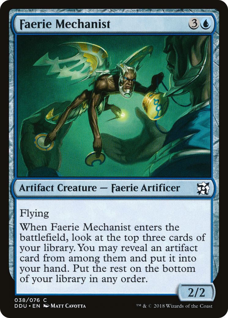 Faerie Mechanist (DDU-038) - Duel Decks: Elves vs. Inventors