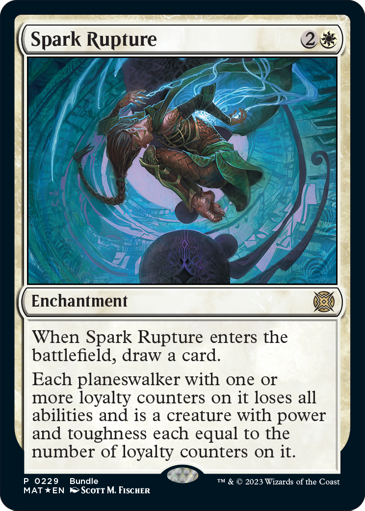 Spark Rupture (MAT Bundle) (UMP-229) - March of the Machine: The Aftermath Foil