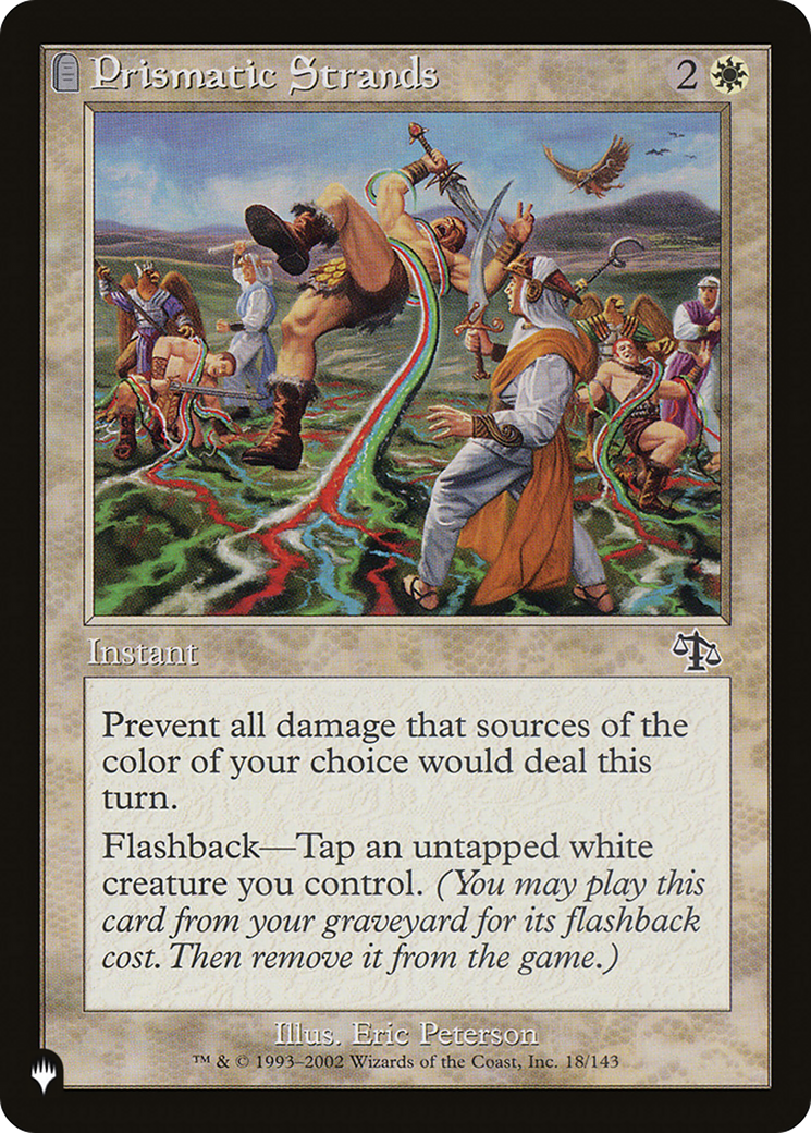 Prismatic Strands (LIST-JUD-18) - The List: (tombstone)