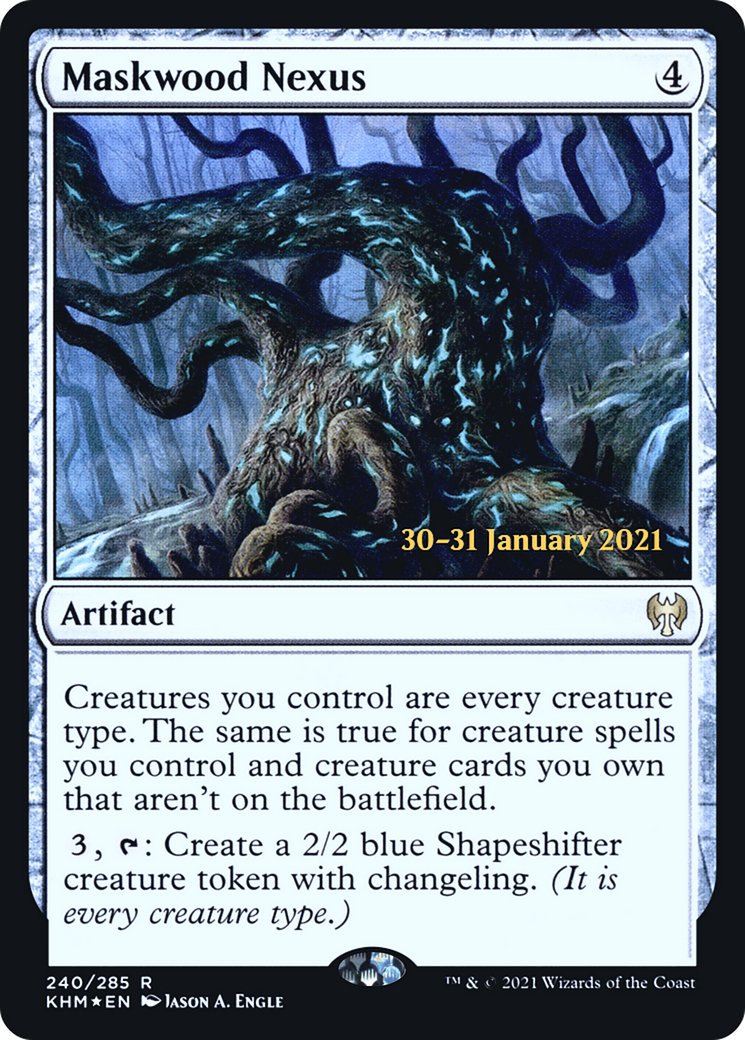 Maskwood Nexus (PRE-240S) - Kaldheim Promos Foil