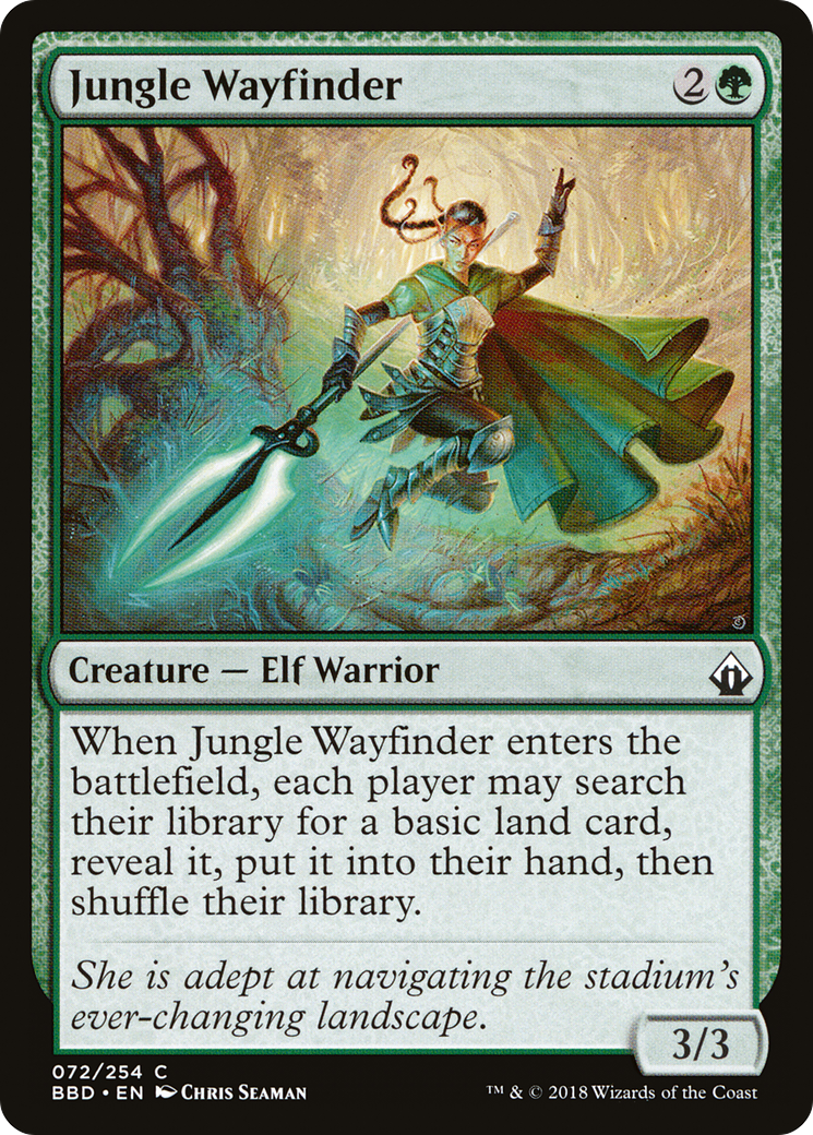 Jungle Wayfinder (BBD-072) - Battlebond Foil