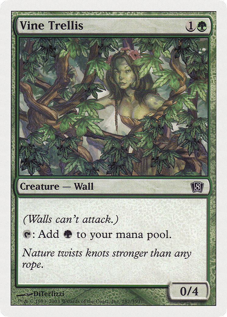 Vine Trellis (8ED-287) - 8th Edition