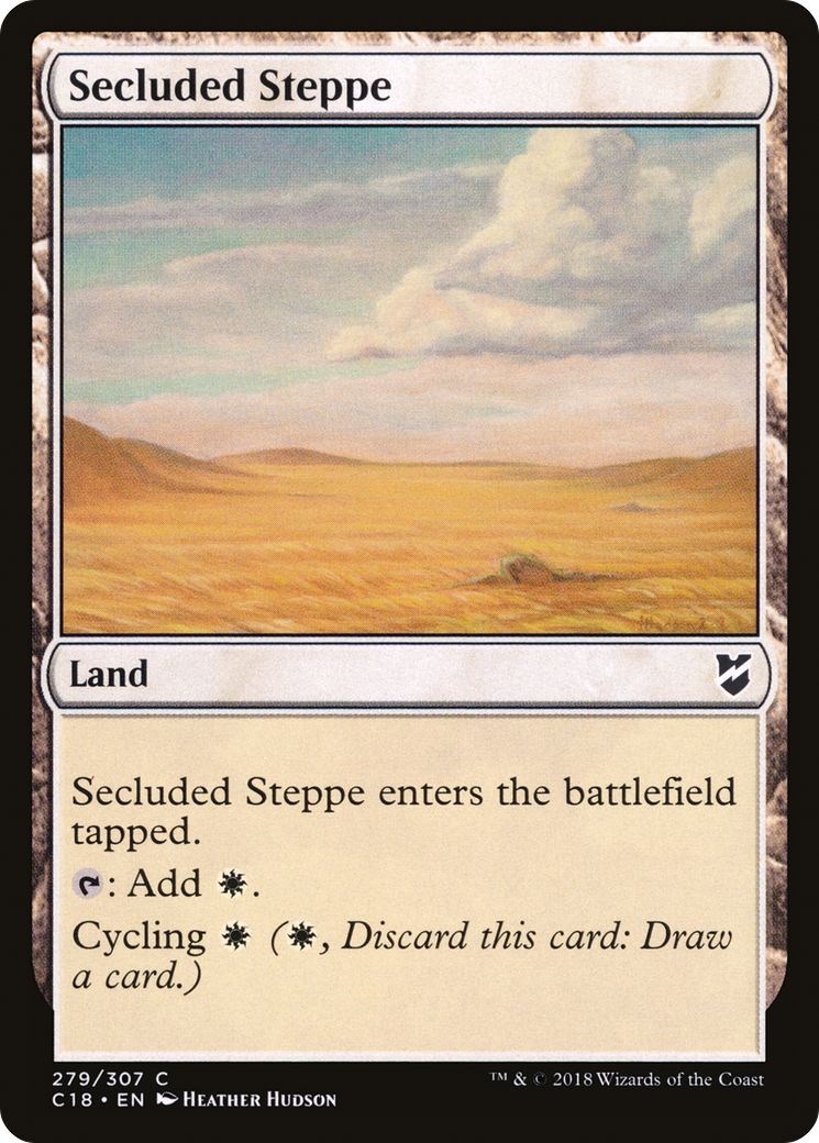 Secluded Steppe (C18-279) - Commander 2018