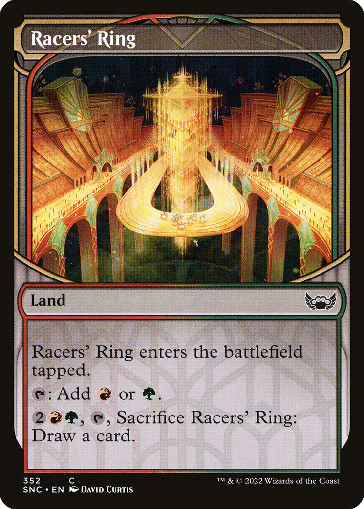 Racers' Ring (Showcase) (SNC-352) - Streets of New Capenna: (Showcase) Foil