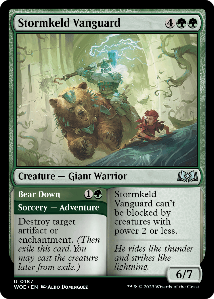 Stormkeld Vanguard (WOE-187) - Wilds of Eldraine Foil
