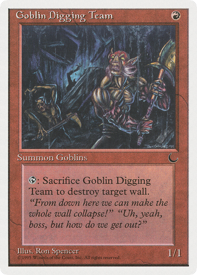 Goblin Digging Team (CHR-) - Chronicles