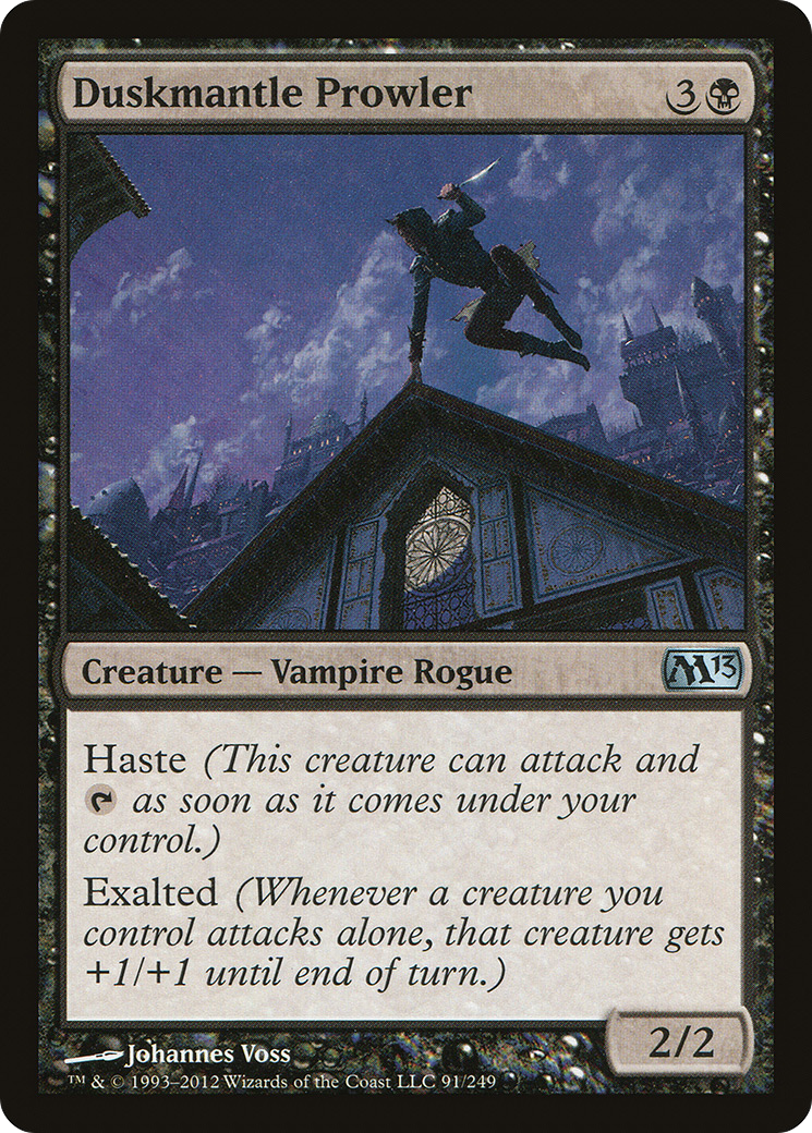 Duskmantle Prowler (M13-091) - Magic 2013 Foil