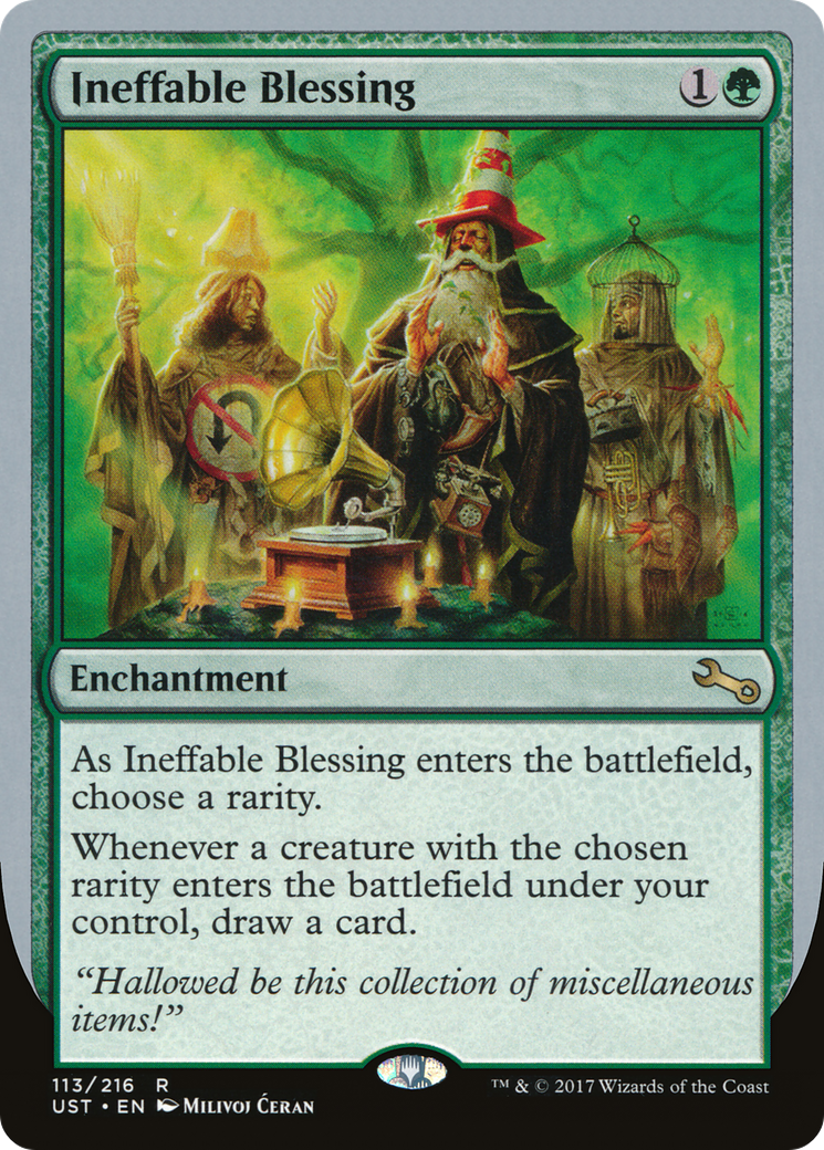 Ineffable Blessing (D) (UST-113D) - Unstable