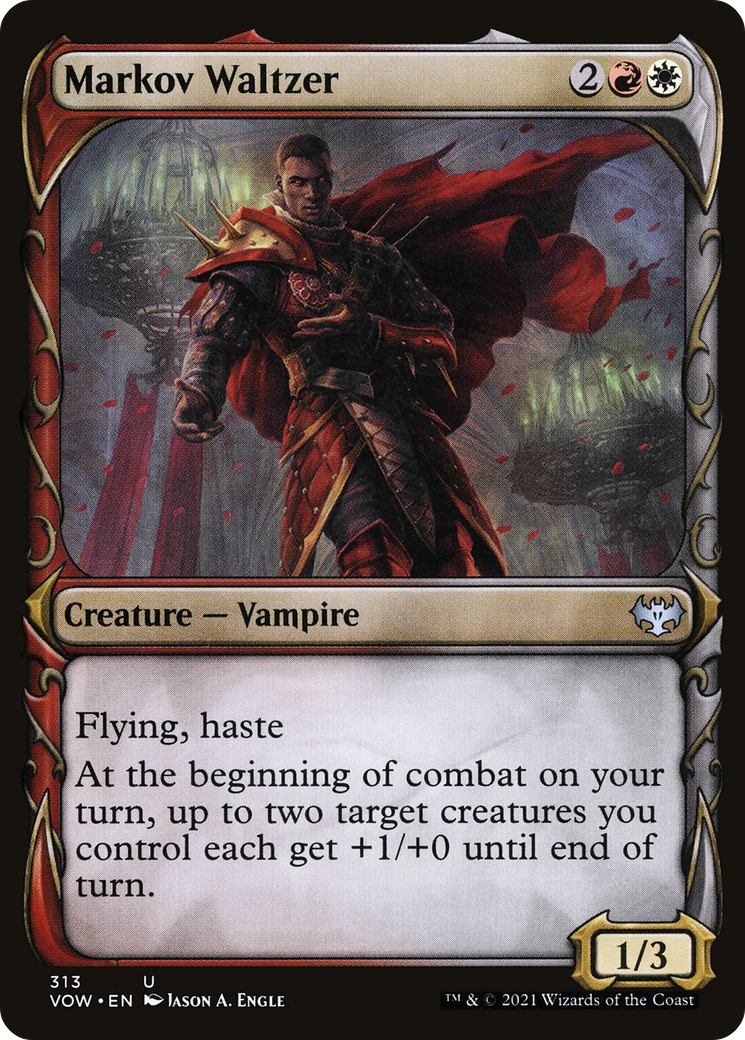 Markov Waltzer (Showcase) (VOW-313) - Innistrad: Crimson Vow: (Showcase) Foil