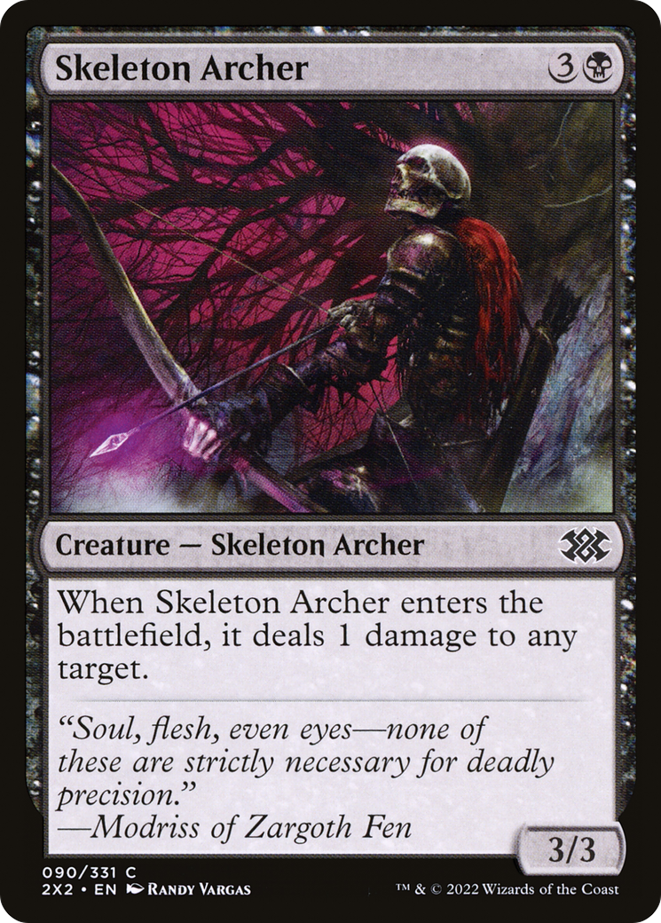 Skeleton Archer (2X2-090) - Double Masters 2022