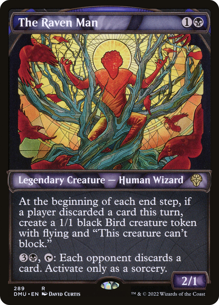 The Raven Man (Showcase) (DMU-289) - Dominaria United: (Showcase) Foil
