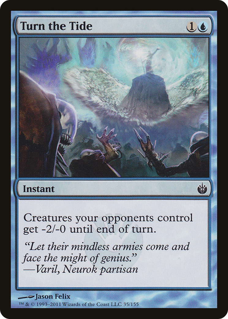 Turn the Tide (MBS-035) - Mirrodin Besieged Foil
