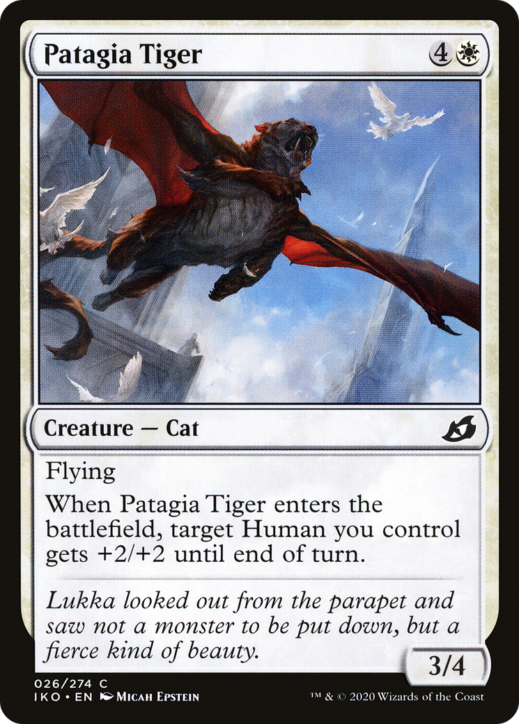 Patagia Tiger (IKO-026) - Ikoria: Lair of Behemoths