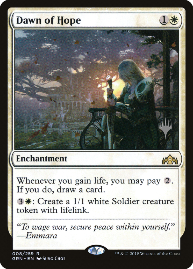 Dawn of Hope (PPTHB-008) - Guilds of Ravnica Promos Foil